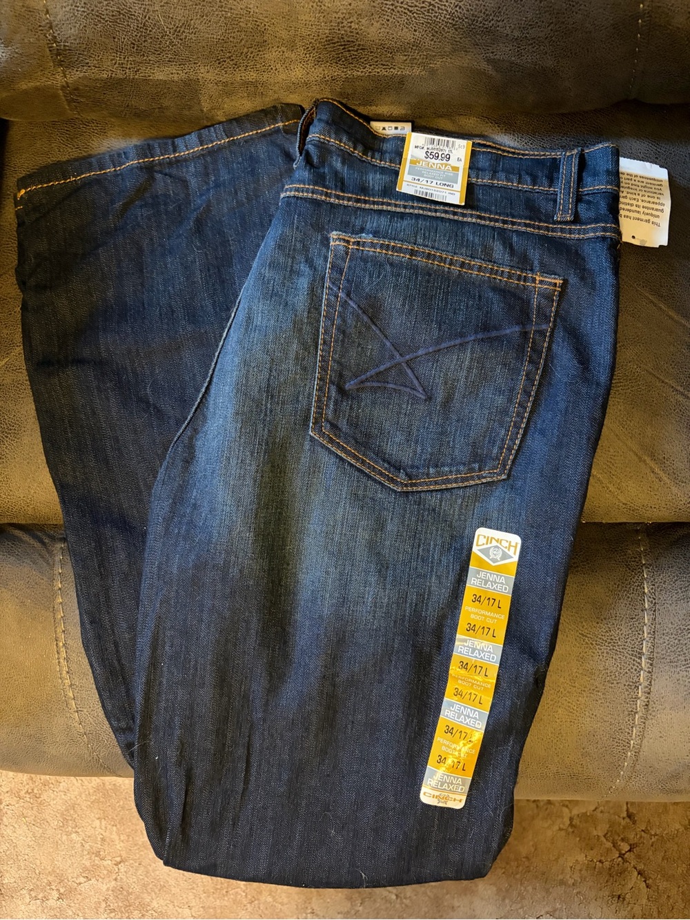 Cinch women’s Indigo Relaxed Jeans